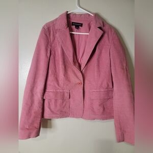 Club Monaco Pink Corduroy Blazer